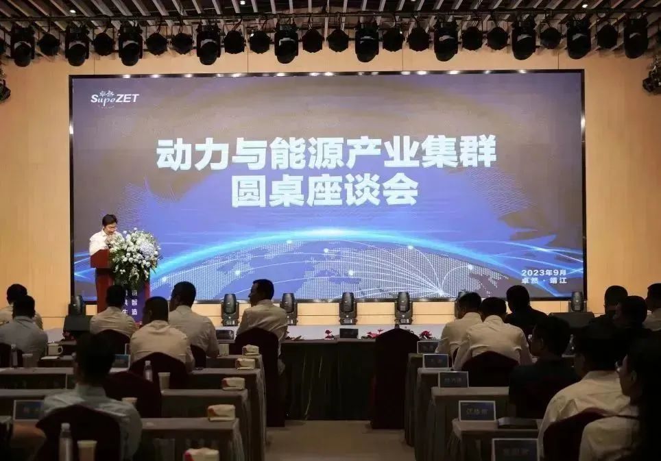 新能源 新动力 新未来|豪利777股份“动力与能源产业集群”圆桌座谈会顺利召开